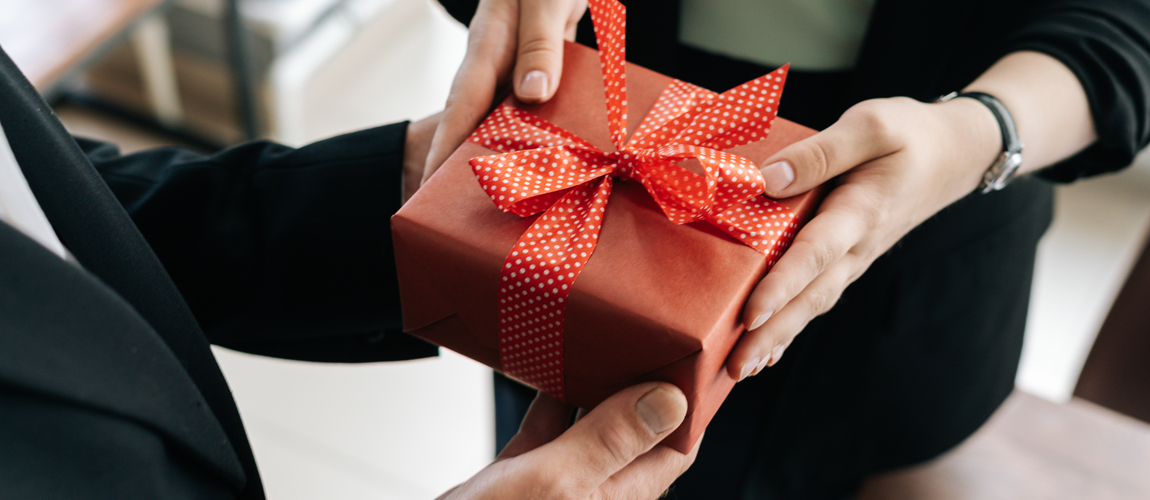 In the business of giving